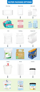 Bioclean – lingettes nettoyantes jetables sans eau, sans rinçage, pour le <span class=keywords><strong>bain</strong></span> et la douche XL, Ultra épaisses, pour le corps, pour le <span class=keywords><strong>bain</strong></span> des adultes - Product Image 6