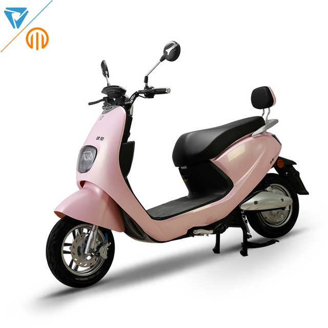 High Quality VIMODE New Design 1000W 60V 20Ah Pink Women Electric Moped for Sale Adult Female Commuter E Bike Street Legal