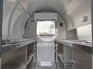 Carrito de Helados Móvil Económico <span class=keywords><strong>y</strong></span> Fácil de Transportar, Camión de <span class=keywords><strong>Comida</strong></span> Rápida Móvil, Remolques de <span class=keywords><strong>Comida</strong></span> Totalmente Equipados - Product Image 3