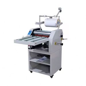 Machine de laminage de film A3 électrique 220V pour le traitement du papier, laminage automatique rouleau à rouleau blanc fm - Product Image 4