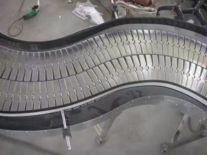 Zincir plaka konveyör gıda işleme hattı sürücü yüksek sıcaklığa dayanıklı içecek üretim düz üst zincir plaka konveyör - Product Image 6