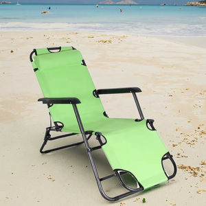 Tempat tidur santai dengan bantal, harga pabrik, kursi malas nol gravitasi berkemah, kursi mudah dibawa - Product Image 1