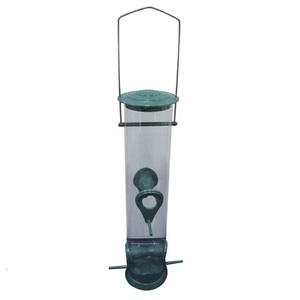 Carillard ไซโลโลหะแบบแขวนที่ให้อาหารนกป่าที่จับอาหารสำหรับใส่อาหารนกทำจากฝรั่งเศสชามและเครื่องให้อาหารสัตว์เลี้ยง - Product Image 1