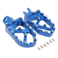 Baru untuk RM125/250/250Z DR-Z 400 S SM Aksesori Modifikasi Motor Bawah Pedal Kaki Paduan Aluminium