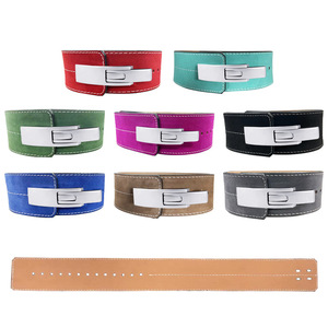 Cinturón de Levantamiento de Pesas de Cuero Transpirable Personalizado Coexistence con Cierre de Hebilla Resistente, Soporte Lumbar y Diseño Portátil para Uso Unisex - Product Image 3