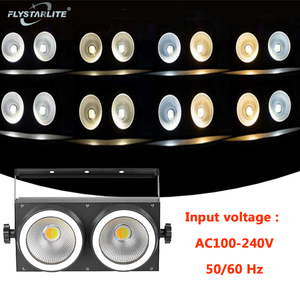 DMX512 2 Eyes Blinder LED Matrix Light Strip Light COB Strobe Wash Effect RGB Ring 250W Blanc Chaud pour Mariages et Fêtes - Product Image 6