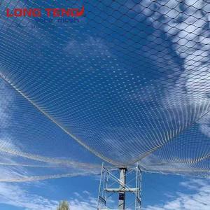 Maillon de chaîne de sécurité clôturant la barrière résistante de preuve de chute grillage flexible de câble de filet de corde d'acier inoxydable - Product Image 5