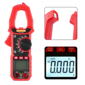 Kualitas Tinggi True RMS Multimeter Arus AC DC/AC Tester Tegangan Hz Kapasitansi NCV Ohm Tes Digital Clamp Meter