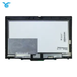 노트북 LCD 화면 어셈블리 씽크 패드 X1 요가 3rd GenWQHD LCD 디스플레이 터치 스크린 어셈블리 01YT246