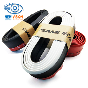 2.5m <span class=keywords><strong>voiture</strong></span> pare-chocs lèvre bande protecteurs séparateur corps Kits Spoiler pare-chocs <span class=keywords><strong>voiture</strong></span> porte pare-chocs fibre de carbone caoutchouc lèvre samouraï lèvre - Product Image 2