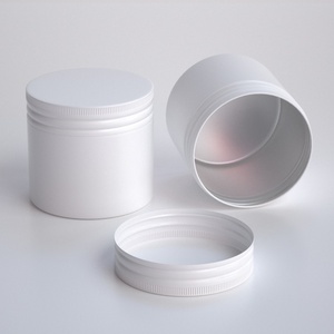 Boîte cylindrique en aluminium de 250 ml/250 g, conteneur en étain de qualité alimentaire, boîte à thé en vrac, bougies, pot en aluminium - Product Image 2