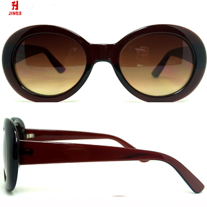 PC de moda gafas oval <span class=keywords><strong>kurt</strong></span> <span class=keywords><strong>cobain</strong></span> gafas de sol de color personalizado gafas de sol polarizadas gafas de 2020 - Product Image 2