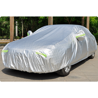 Incroyable fabricant protection contre la grêle étanche anti-inondation oxford accessoires durable automobile voiture couverture solaire soie bâche de voiture