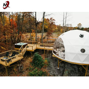 2025 tente de dôme d'événement de jardin gonflable en plastique transparent de haute sécurité 20M pour le chalet de glamping pour les salons commerciaux - Product Image 6