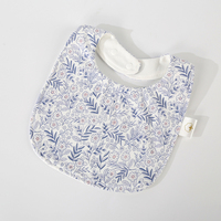 Bavoir pour bébé imprimé, durable, en coton lavable, serviette à salive pour bébé