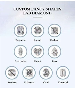 Diamants ovales cultivés en laboratoire Kesari Diam LLP, certifiés IGI, taille fantaisie HPHT CVD 1,00-3,00 ct, couleur F, pour la fabrication de bijoux - Product Image 4