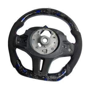 Volante Deportivo de Fibra de Carbono Forjada para <span class=keywords><strong>BMW</strong></span> G20 G22 G28 G30 G38 G80 G82 M 320i 330i 330e 340i 540i G02 G11 - Product Image 4