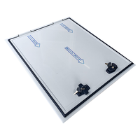 Portes de rangement pour compartiments de camping-car sur mesure, porte d'accès à angle droit, porte de chargement en aluminium pour camping-car, caravane, fourgonnette