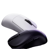 ATK Liekong U2 Souris ultra légère sans fil BT 12000DPI PAW3950 Souris de jeu et de bureau ergonomique à trois modes