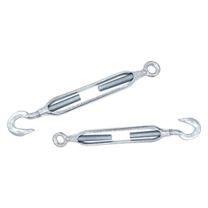 ตัวปรับความตึงแบบเปิด Xc รุ่น Open Body Turnbuckle M6 M36 แบบตะขอและห่วง ผลิตจากเหล็กกล้าคาร์บอน สำหรับงานริกกิ้ง - Product Image 1
