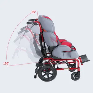 Kids Portable Wheelchair Disabled Wheelchairs For Cerebral Children Autism Cp Auto Palsy Child Foldable Handicap Wheel Chair