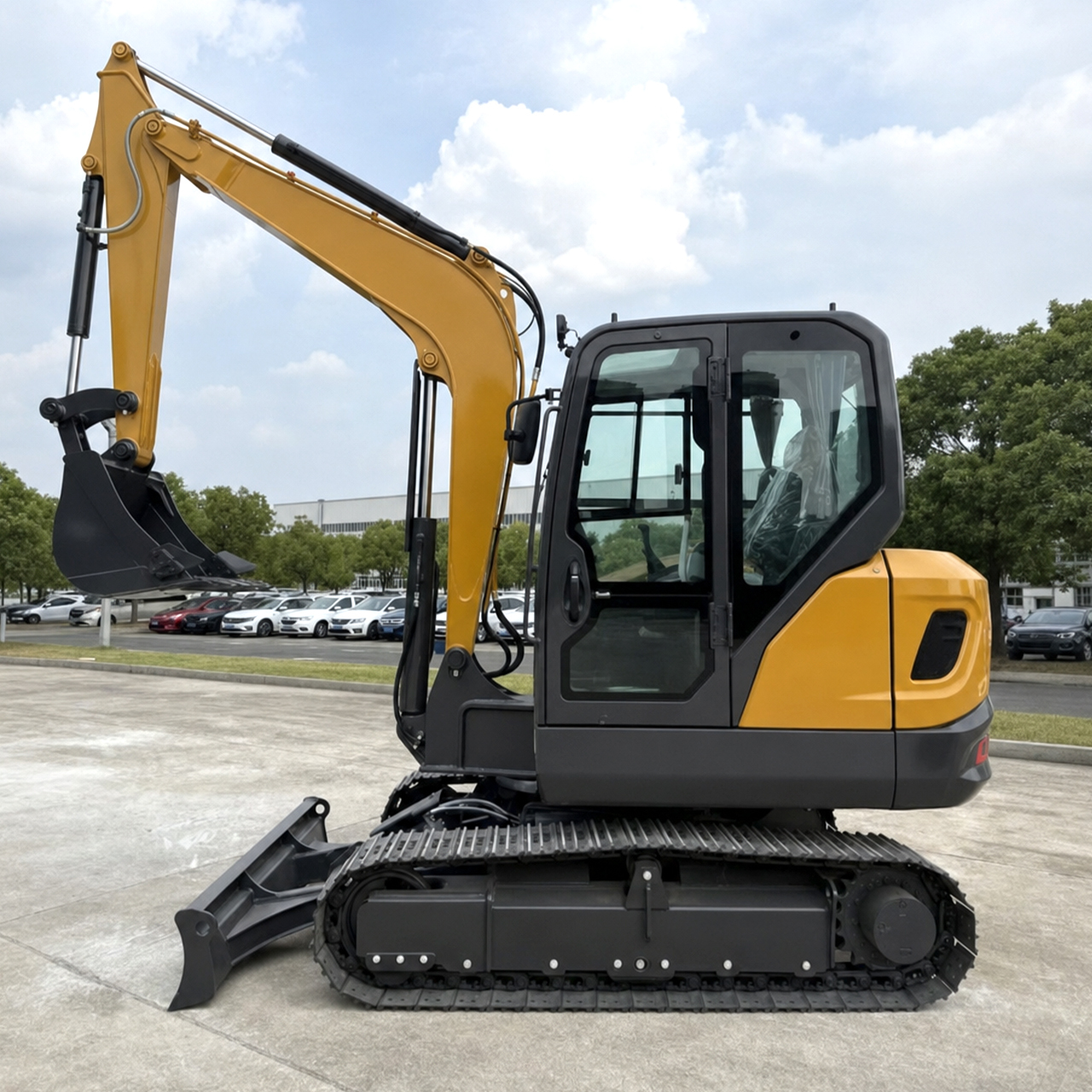 High Performance 8 Ton 6 Ton Duty Machinery Hydraulic Crawler Big Excavator for Sale