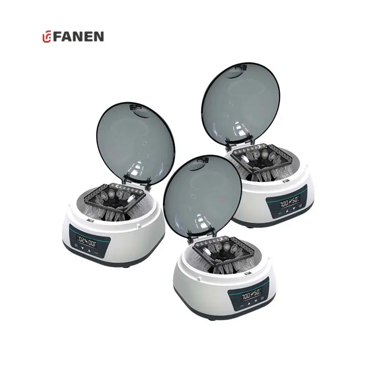 جهاز الطرد المركزي الصغير المتنقل المشهور المصنوع من البولي كربونات المكعبات بسعة 5000 دورة في الدقيقة من Fanen بسعر الجملة