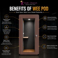 Módulo Prefabricado para Trabajo desde Casa, Moderno y Ecológico, Ideal para Hoteles y Oficinas, Soluciones de Trabajo Remoto, Superventas