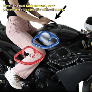 Poignée de maintien professionnelle haute résistance CNC pour réservoir de carburant, pour moto Honda <span class=keywords><strong>CBR600RR</strong></span> CB1000R CB1300, barre d'accoudoir passager - Product Image 2