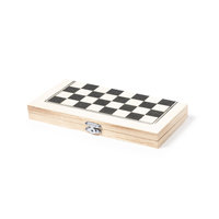 Offre Spéciale Logo personnalisé classique jeu d'échecs ensemble boîte en bois pour enfants adultes famille jouer stylo promotionnel