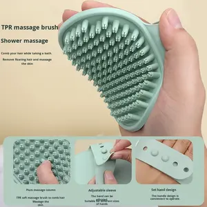 Kit de toilettage pour animaux de compagnie pratique 8 en 1 avec peigne démêlant, ciseaux, aiguille pour enlever les poils, brosse de bain, brosse à dents, bols en plastique, soins pour animaux de compagnie - Product Image 3