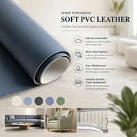Cuir synthétique PVC de luxe, résistant aux taches, imperméable, résistant à l'abrasion, couleur personnalisée, tissu de rembourrage pour sièges de voiture, bagages