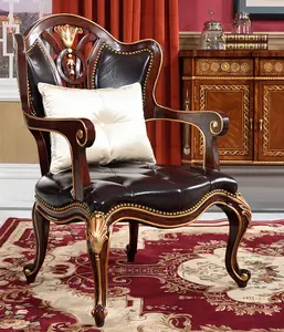 Лидер продаж, классическое деревянное кресло ручной работы, кожаное кресло для отдыха