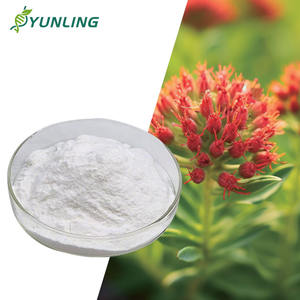 Extrato Natural de Planta Rosavins 3% Salidroside 1% Certificado <span class=keywords><strong>HPLC</strong></span> Extrato de Raiz de Rhodiola Rosea em Pó Grau Alimentício em Recipiente Plástico - Product Image 1