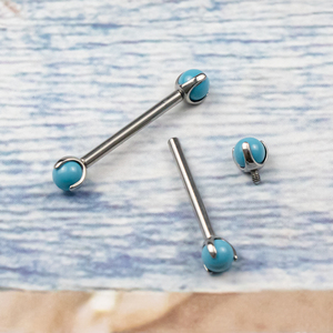 Eterno Metallo ASTM F136 Impianto In Titanio Grado Threadless Capezzolo <span class=keywords><strong>Piercing</strong></span> - Product Image 3