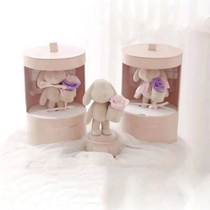 ส่วนลดเวลาจำกัดการเก็บรักษาดอกกุหลาบนิรันดร์ดอกไม้เรซิ่นหมีที่เก็บรักษาไว้ - Product Image 6