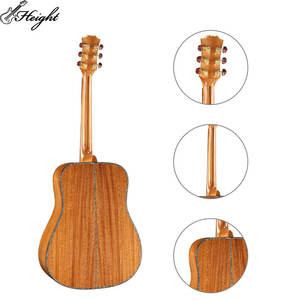 <span class=keywords><strong>Guitarra</strong></span> acústica Guitare 41 "Toda la <span class=keywords><strong>guitarra</strong></span> acústica <span class=keywords><strong>normal</strong></span> sólida Die Cast Golden BY-811GD - Product Image 3