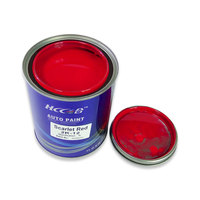 Pintura Metálica Roja Brillante 2K para Autos, Recubrimiento Acrílico en Aerosol de Alto Brillo para Repintado Automotriz, Venta al Por Mayor de Fábrica