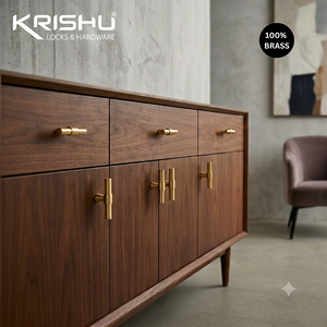 KEITH T Matte Antique Cabinet Knob Premium Solid Brass Furniture <b>Hardware</b> for Drawer Cabinet <b>Wardrobe</b> Cupboard Doors - Product Image 4