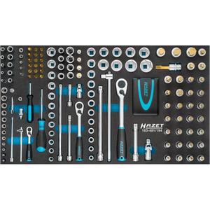 HAZET - 163-481/194 Set con trinquete, enchufes y accesorios 1/2 ''y 1/4'' (194 Uds.) -EAN 4000896208227 OTROS CONJUNTOS DE HERRAMIENTAS - Product Image 1