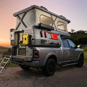 Camper léger et compact pour pick-up avec cuisine et douche, idéal pour les véhicules 4x4 - Product Image 1