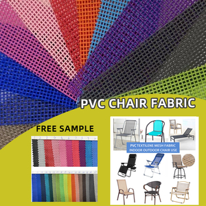 STARUNK Tissu en maille PVC coloré imperméable pour chaise de plage d'extérieur, résistant aux UV et à la déchirure, maille Teslin pour chaises, sacs, <span class=keywords><strong>lit</strong></span> pour animaux de compagnie - Product Image 3