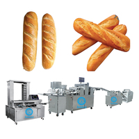 Baguette de pain français, v, industriel, automatique, pour ciabita, fabrication de pain