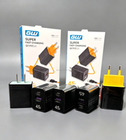 Nouvelle conception Chargeur rapide USB Type-C PD 20W QC3.0 Sortie 5V/3A Matériel TPE pour montre intelligente et téléphone