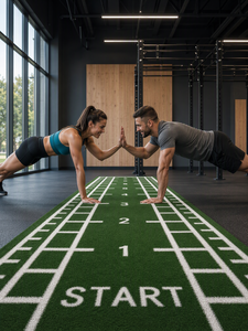 Césped Sintético de Alta Densidad al por Mayor, 4.0m de Ancho, 30mm de Altura de Pelo, Césped Artificial con Absorción de Impactos para Gimnasios Interiores y Clubes de Fitness - Product Image 1