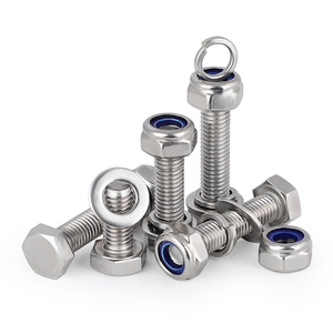 Boulon à Vis Fileté en Acier Inoxydable avec Rondelle Hexagonale et Écrou de Serrage pour le Montage d'Équipements Industriels - Product Image 5