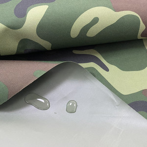 Bán buôn Oxford vải PVC tráng ngụy trang vải mẫu miễn phí 600D Polyester mặc chống ngụy trang Oxford vải - Product Image 3