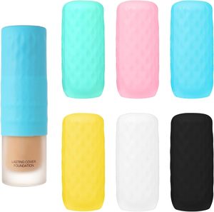 Manchon en silicone anti-fuite pour bouteille, protège-contenant cosmétique, couvercle de voyage - Product Image 2