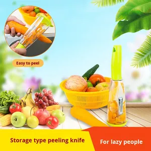 بيع بالجملة مقشرة متعددة الوظائف جديدة مع خضروات يدوية والبلاستيك - Product Image 3