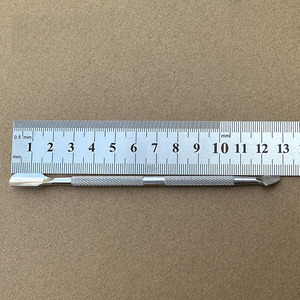 Stainless Steel Double Headed Steel Push <b>Nail</b> Removal Dead Skin Push <b>Nail</b> Trimming <b>Nail</b> Removal Planer Dual Use Push <b>Tool</b> - Product Image 4